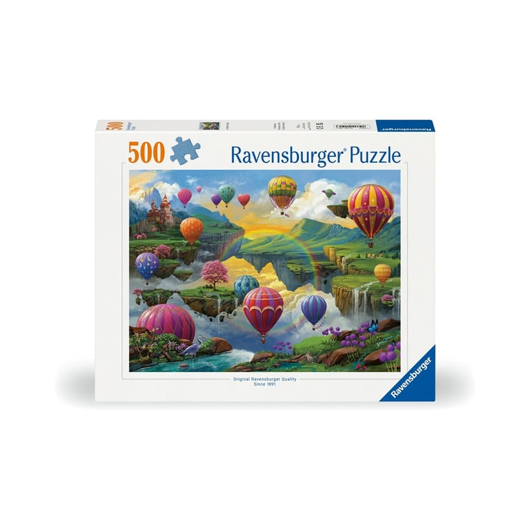 Puzzle 500 pièces : Vallée des montgolfières Ravensburger France - vue 3