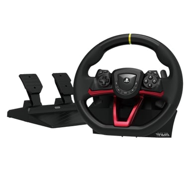Hori SPF-022U accessoire de jeux vidéo Noir Volant + pédales PC, PlayStation 4, PlayStation 5
