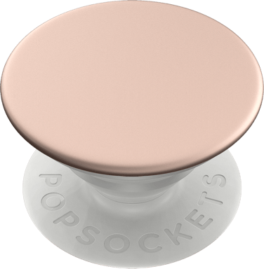 Support PopGrip Gen 2 Premium Adhésif Stand et Selfie Aluminium Or Rose Popsockets
