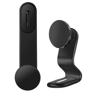 LinQ Soporte de Coche MagSafe Fijación de Velcro Salpicadero Negro