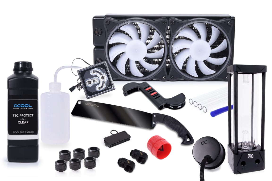 Alphacool 11992 système de refroidissement d'ordinateur Bloc d'eau 12 cm Neuf