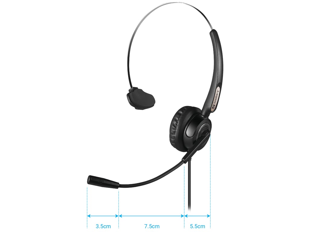 Sandberg USB Office Headset Pro Mono Neuf - vue 3