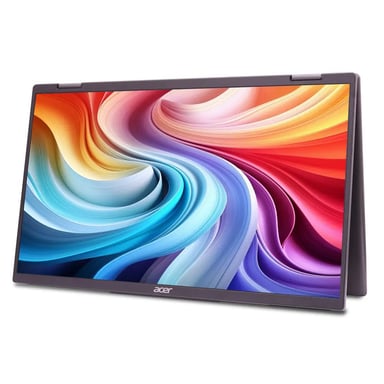 Acer PD163Qbmiuux écran plat de PC 39,6 cm (15.6'') 1920 x 1080 pixels Double Full HD LED Gris
