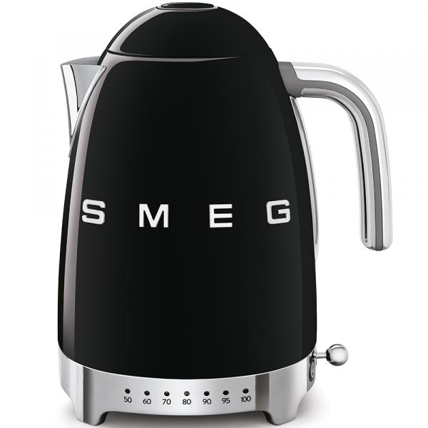 Bouilloire Smeg style années 50 noire klf04bleu - Excellent état