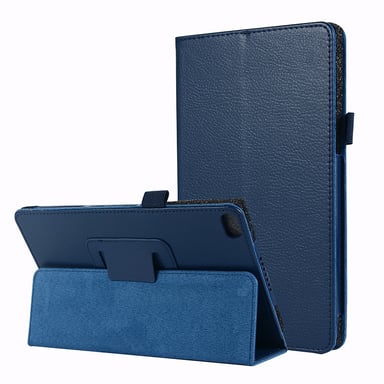 Housse nouvel Apple iPad 10,9 pouces 2022 4G/5G bleue stand - Etui coque bleu protection iPad 10eme generation - Accessoires pochette case iPad 10