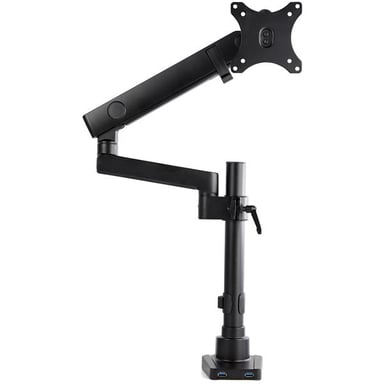 StarTech.com Staffa per montaggio monitor su scrivania - Articolabile 2 x USB 3.0 QualitÃ  superiore (Desk Mount Monitor Arm w/ 34in LCD) [ARMPIVOT2USB3]