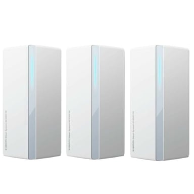 Système WiFi Xiaomi Mesh avec 3 unités WiFi 6 AX3000NE Dual Band - Vitesse jusqu'à 2978Mbps - 4 p