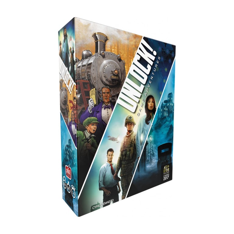 Découvrez Unlock ! Jeux d'Aventure - Mysterium, Aventuriers du Rail et Pandemic - Neuf
