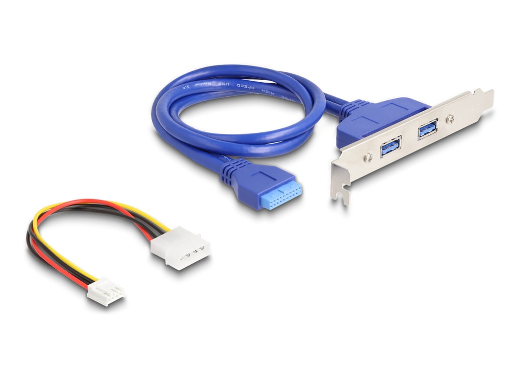 Adaptateur DeLOCK M.2 Key B+M – 2x USB 3.0 - vue 3