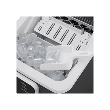 Máquina de hielo H.Koenig KUB12 12 kg/día 7-9 min 8 cubitos 1 L Gris
