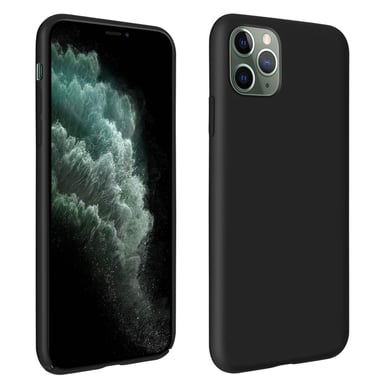 Coque pour iPhone 11 Pro Max Semi-rigide Antichoc Anti-rayure Soft Touch Noir
