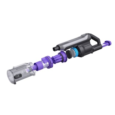 Black & Decker BHFEA640WG Aspiradora escoba Batería Secar Ciclónico Sin bolsa 0,75 L Negro, Acero inoxidable