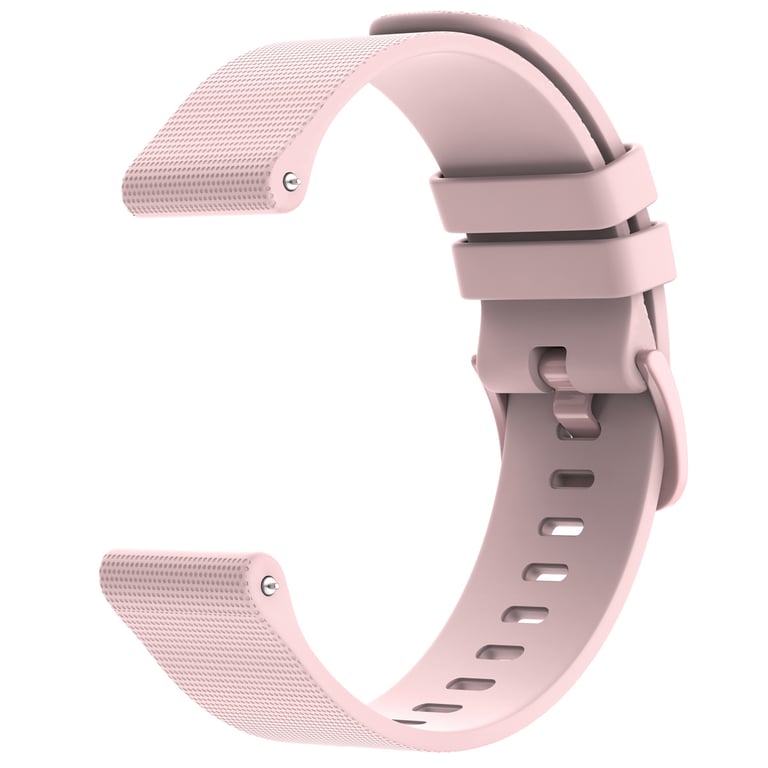 imoshion Bracelet sport en silicone avec boucle - Connexion universelle 22 mm - Rose - Neuf