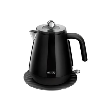 Bouilloire électrique DeLonghi Eclettica KBY2001.BK - 1,7 L, noire