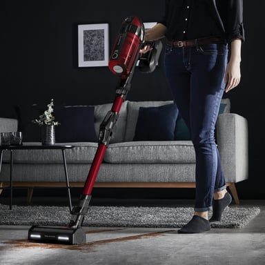 Rowenta X-Force Flex 12.60 RH98A9 aspiradora de mano Rojo, Gris Sin bolsa