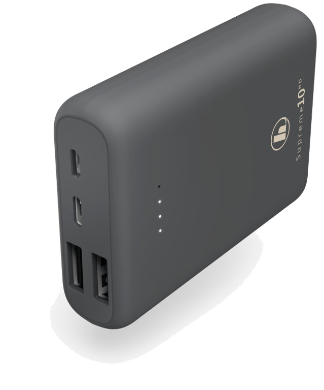 Power Pack Supreme 10HD , 10000 mAh, gris