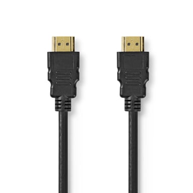 NEDIS Cable HDMI? de ultra alta velocidad - Conector HDMI? - 2,00 m - Negro
