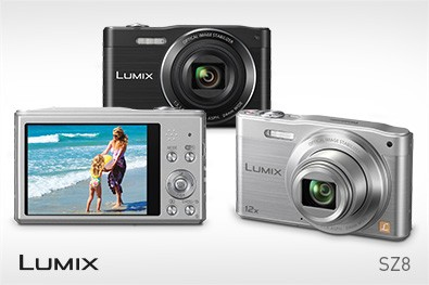 Panasonic Lumix DMC-SZ8 1/2.33'' Appareil-photo compact 16 MP CCD (dispositif à transfert de charge) 4608 x 3456 pixels Argent