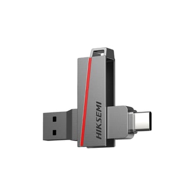 HIKSEMI 128 GB USB KEY Series E307C U3 Dual USB 3.2 e USB Type C Colore Grigio