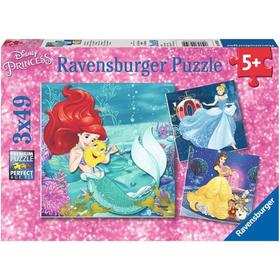 Princesas Disney B Puzzle 3x49 Pz