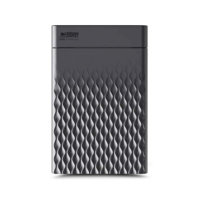 Urban Factory Disque dur externe portable 512 Go USB Type-C Noir mat