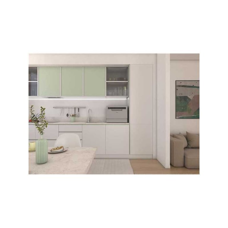 Lave-Vaisselle Compact CANDY CP6E51LS – 6 Couverts, 51 dB, 5 Programmes - vue 7