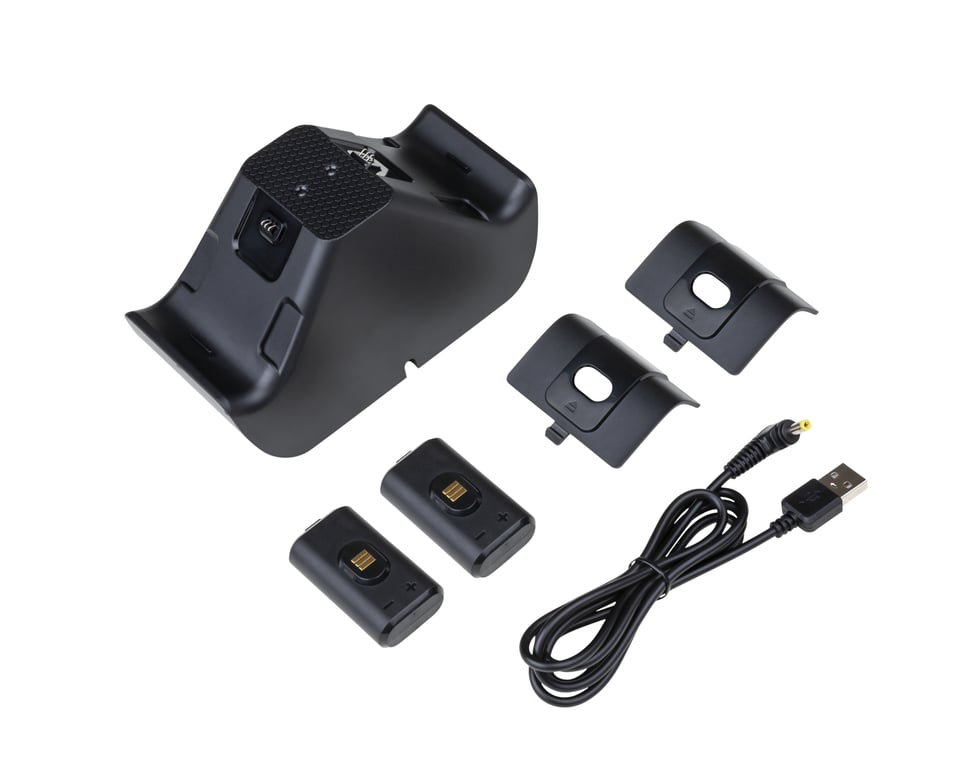 Socle De Charge Pour Manettes Xbox Séries Permet De Recharger 2 Manettes Simultanément Fourni Avec 2 Batteries Rechargeables Et 1 Câble Usb AUsb C De 80 Cm - vue 4