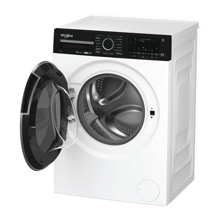 Lave linge hublot WHIRLPOOL WPM87WADSFR 8 kg Induction 1400 trsmin Autodose Vapeur Classe A - vue 6