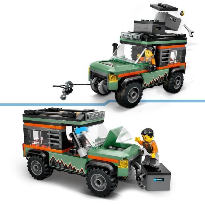 Lego City Le Camion 4x4 Tout terrain 60447 Lego La Boite - vue 6