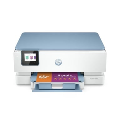 HP Envy Inspire 7221e Todo en Uno Color de Inyección de Tinta Copiadora Escáner - 6 meses de tinta instantánea incluida con HP+ - HP