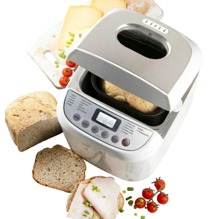 DOMO B3976 Machine à pain 500 750 1000gr 17 programmes incl. programme sans gluten - vue 3