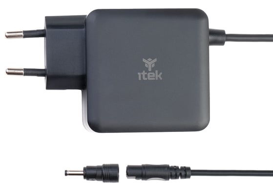 itek ITNBAW65 cargador de dispositivo móvil Portátil Negro Corriente alterna Interior