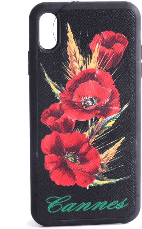 Dolce & Gabbana Coque Cannes Flowers Phone Case XS Max