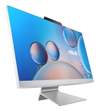 ASUS M3702WFAK-WA025W AMD Ryzen? 5 7520U 68,6 cm (27'') 1920 x 1080 pixel PC All-in-One 8 GB LPDDR5-SDRAM 512 GB SSD Windows 11 Home Wi-Fi 6 (802.11ax) Bianco