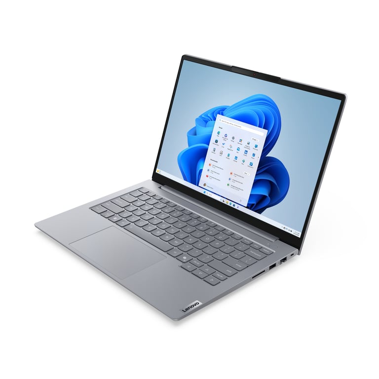 Lenovo ThinkBook 14 G8 IRL Intel Core 7 240H Ordinateur portable 35,6 cm (14 ) WUXGA 16 Go DDR5-SDRAM 512 Go SSD Wi-Fi 6 (802.11ax) Windows 11 Pro Français Gris - Neuf
