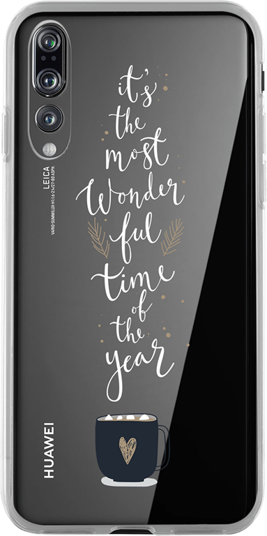 Coque rigide Wonderful time pour Huawei P20 Pro - Bigben Connected