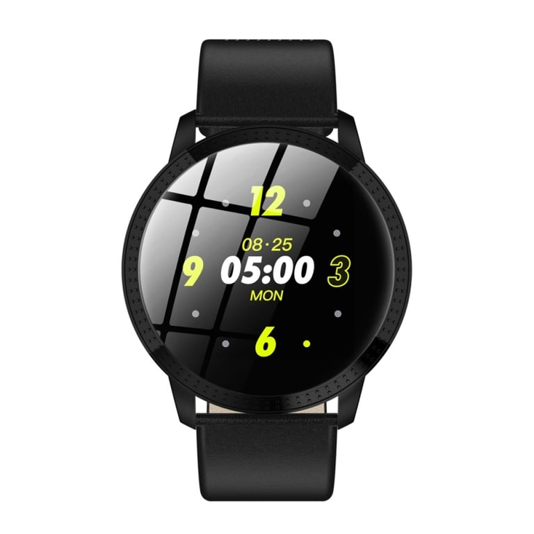 Montre Connectée iOs Android Smartwatch Sport Cardio Traqueur D'Activité Noir YONIS
