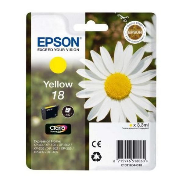 Epson Cartouche T1804 Jaune - vue 5