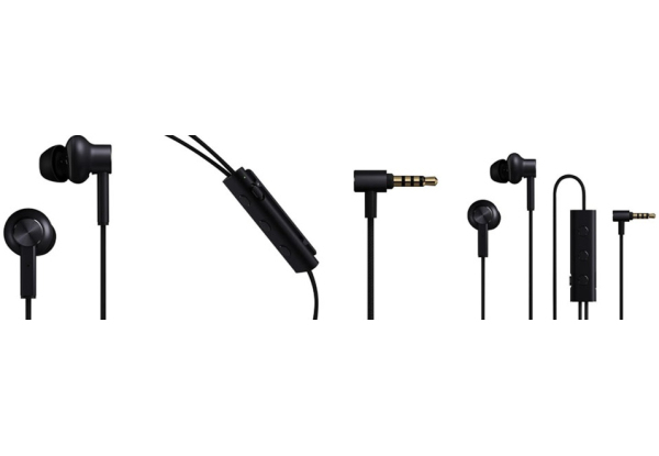 Xiaomi Mi Noise Canceling Earphones Casque Avec fil Ecouteurs Appels/Musique Noir