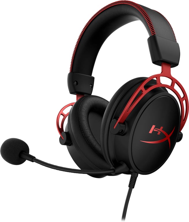 Casco para juegos HyperX Cloud Alpha (negro rojo) - nuevo