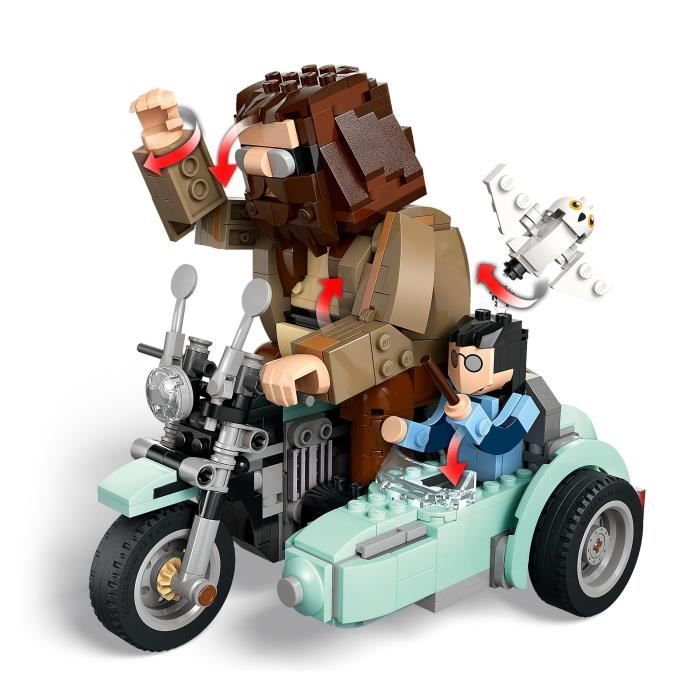 Lego® Harry Potter 76443 - La Balade En Moto De Hagrid™ Et Harry - Neuf