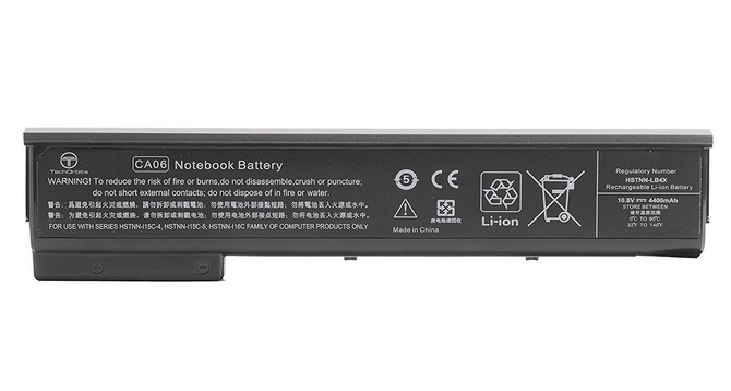 HP Primary Batterie de portable Lithium Ion 6 cellules 2550 mAh pour ProBook 640 G1 Notebook 645 G1 Notebook 650 G1 Notebook 655 G1 Notebook - vue 2