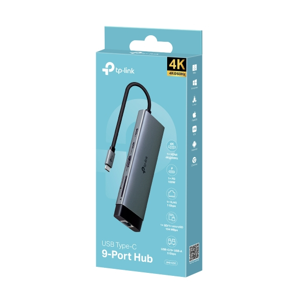 Hub USB TP Link UH9120C - vue 3