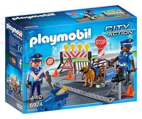 PLAYMOBIL 6924 - Acción en la Ciudad - Control de Policía