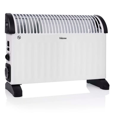 Convector 2000 W con termostato y temporizador