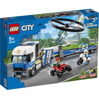LEGO City Transport de l’hélicoptère de la Police 60244 - vue 10