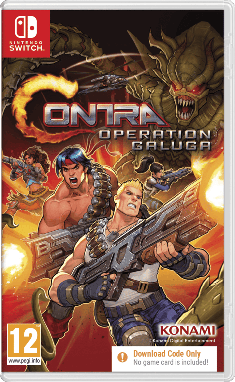 Contra: Operation Galuga Code de téléchargement du jeu dans la boîte Switch - vue 10
