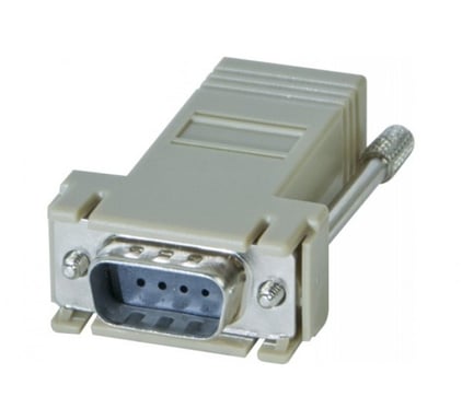 Hypertec 250420-HY changeur de genre de câble DB9 RJ-45 Gris