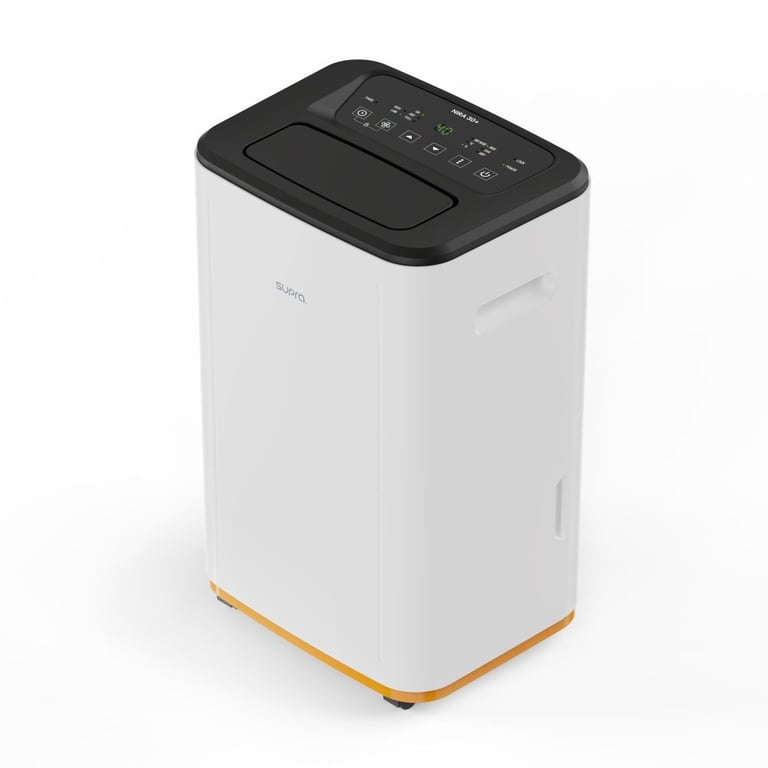 Déshumidificateur SUPRA NIRA30+ – 30 L/jour, Réservoir 6 L, Pompe Intégrée - vue 3