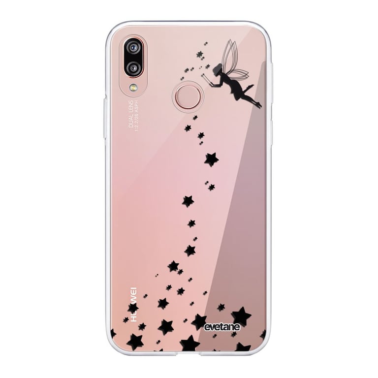 Evetane Coque compatible avec Huawei P20 Lite 360 intégrale coque avant  arrière resistant fine protection solide housse etui transparente Fée Motif  Tendance - La Coque Française